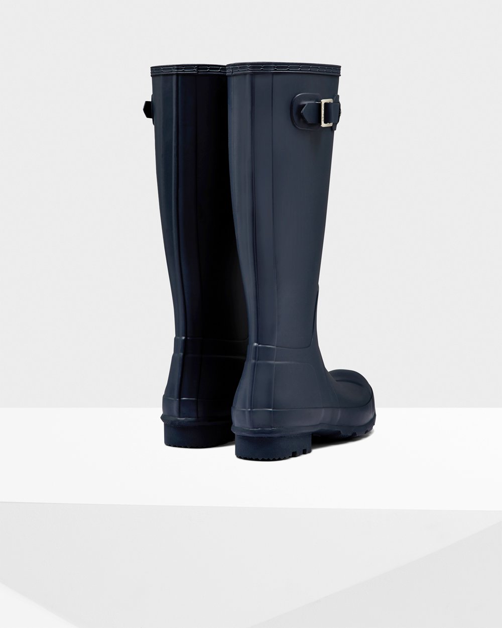 Mens Hunter Original - Tall Rain Boots Navy - 5936-EKHGD